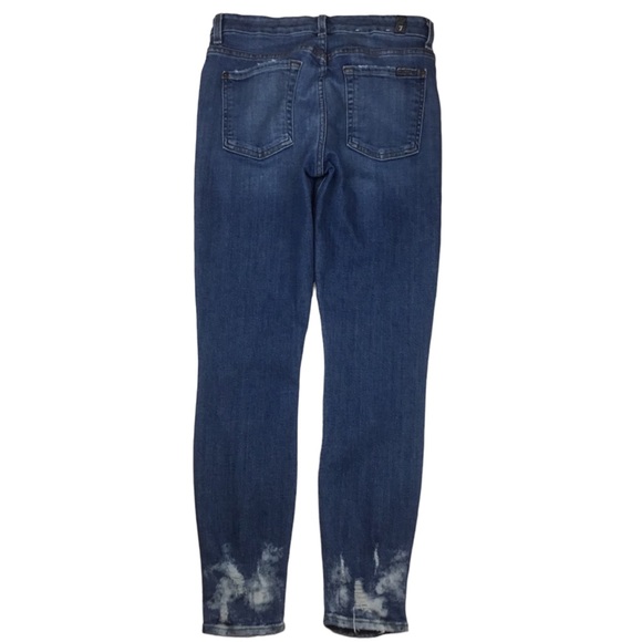 7 For All Mankind Ankle Skinny Jeans - Picture 3 of 7